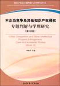 《不正当竞争及其他知识产权侵权专题判解与学理研究（第2分册）》2010-1_中国大百科全书出版社_冯晓青
