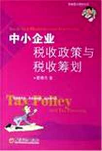 《中小企业税收政策与税收筹划》电子版-2006-1_中国经济出版社_翟继光
