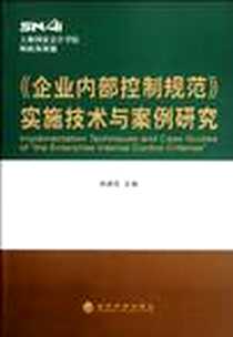 《《企业内部控制规范》实施技术与案例研究》电子版-2012-3_经济科学出版社_宋德亮